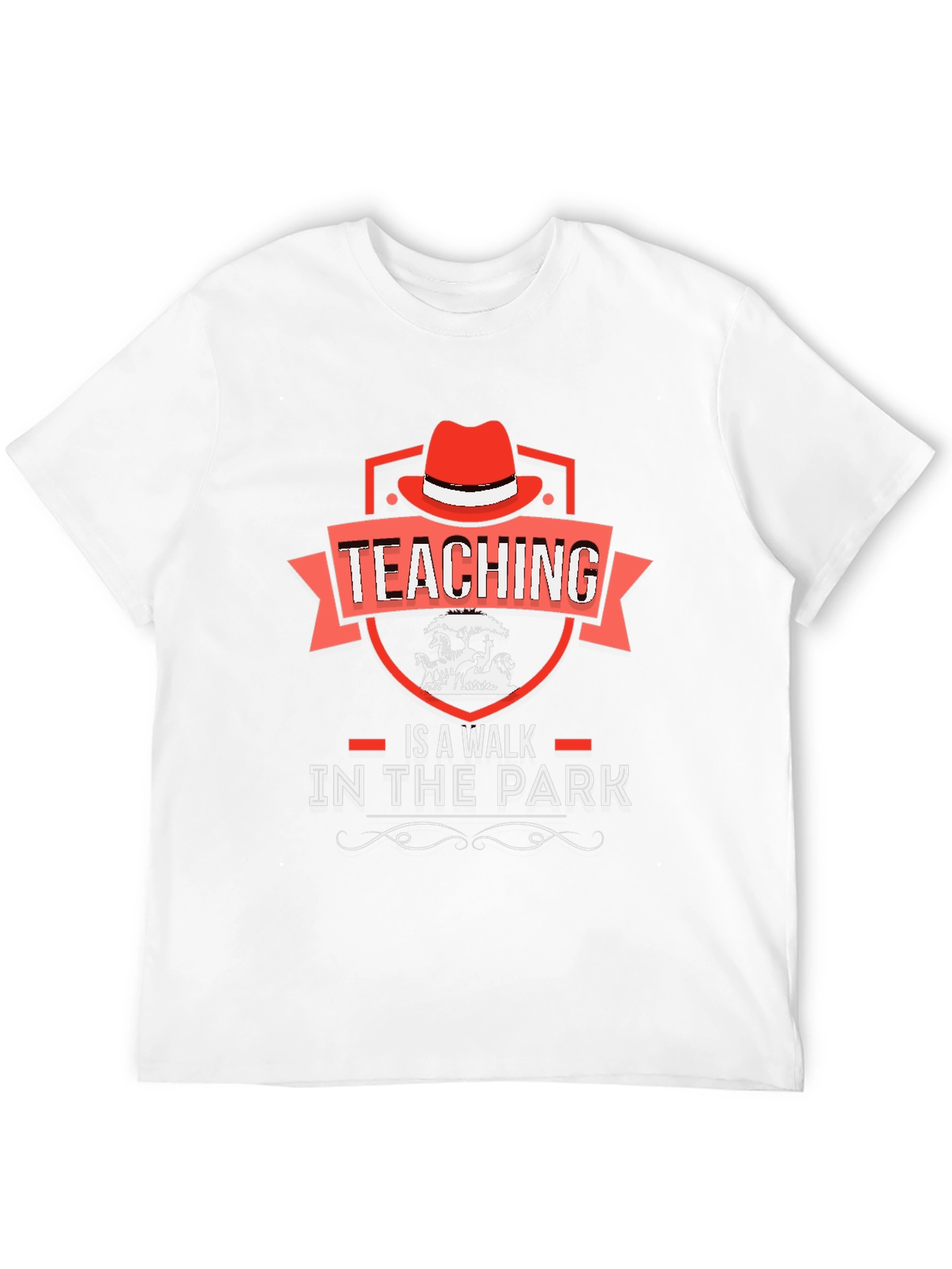 Teaching Is A Walk In The Park Graphic Tee