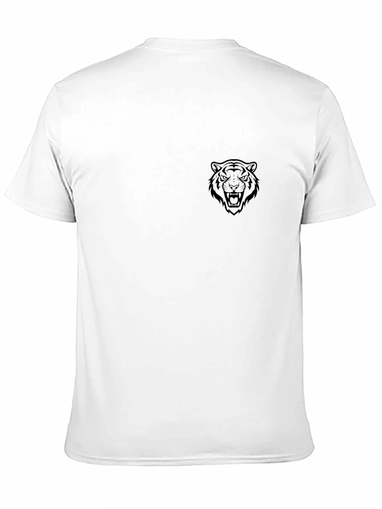 Black Tiger Graphic T-Shirt - Mens Fashion