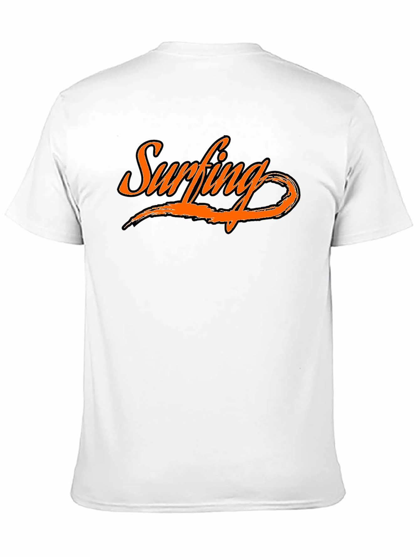 Surfing Graphic Tee - Black