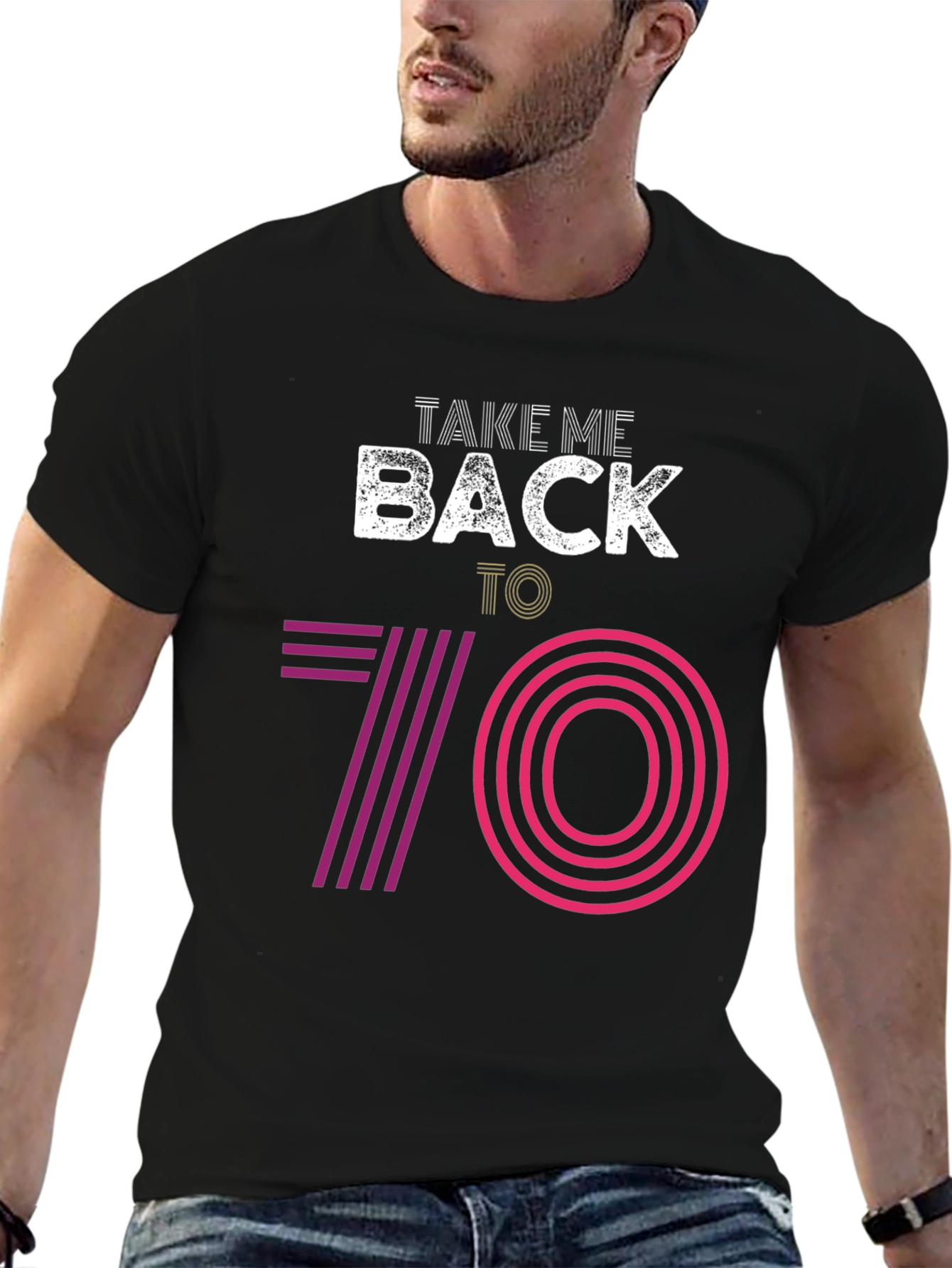 Retro 70s Style T-Shirt