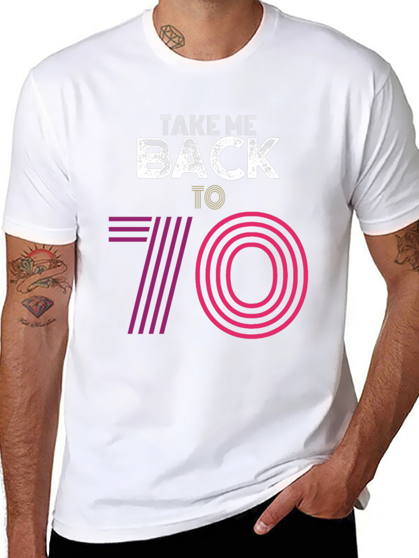 Retro 70s Style T-Shirt