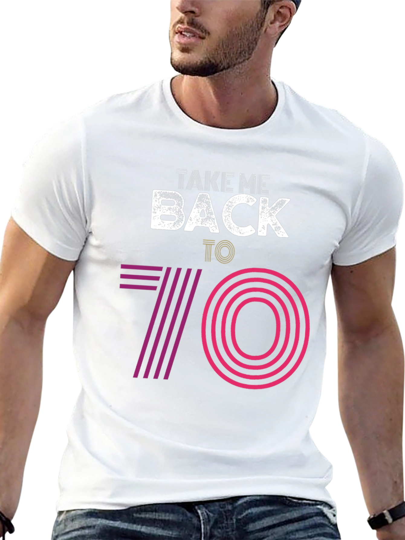 Retro 70s Style T-Shirt