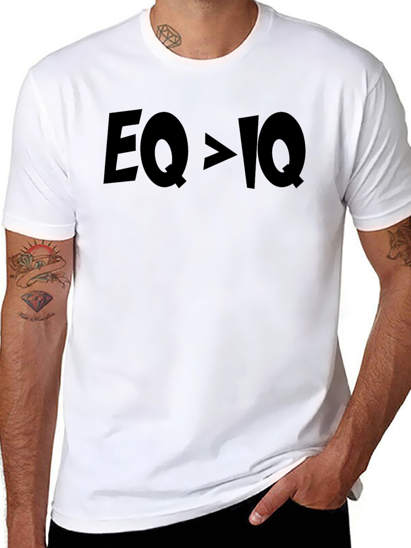 EQ > IQ Graphic T-Shirt - Emotional Intelligence Tee