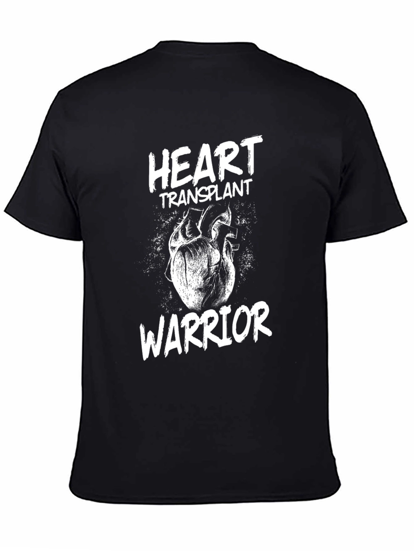 Heart Transplant Warrior Graphic T-Shirt
