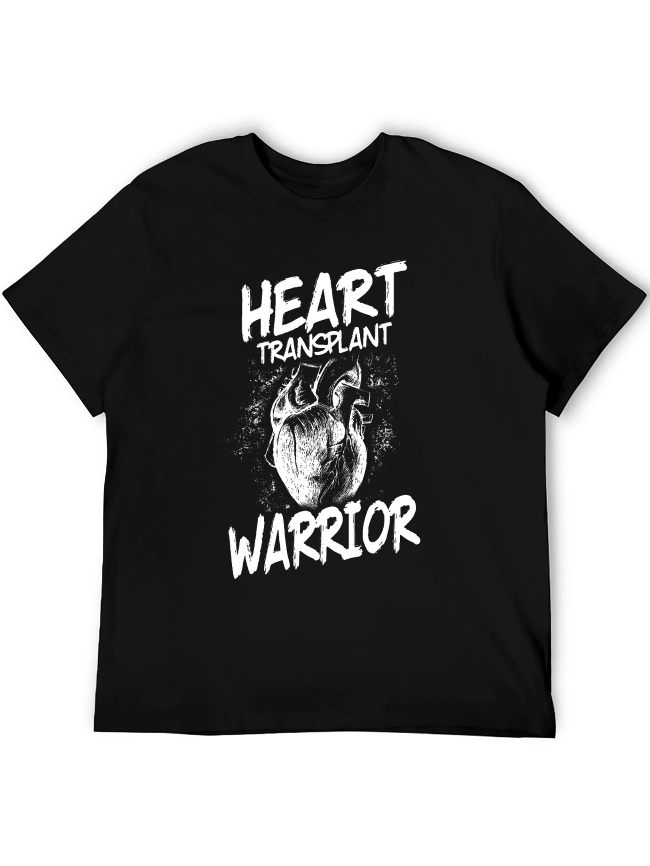 Heart Transplant Warrior Graphic T-Shirt