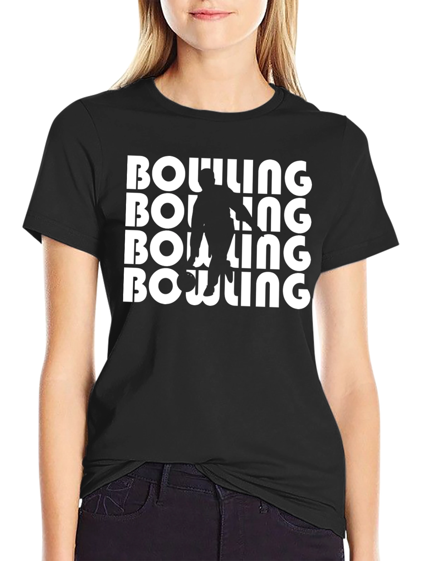 Bowling Graphic Tee - Strike Style!