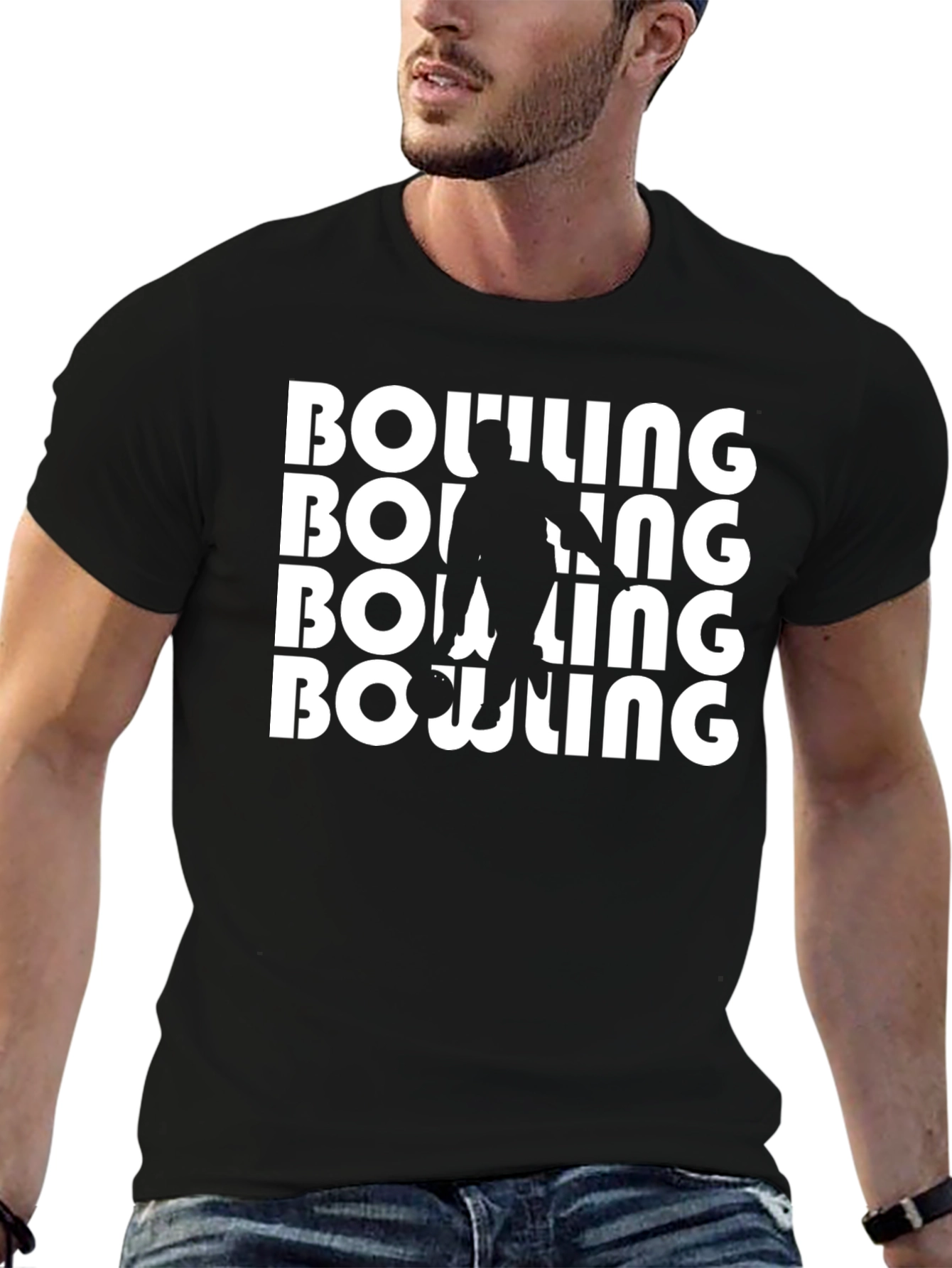 Bowling Graphic Tee - Strike Style!