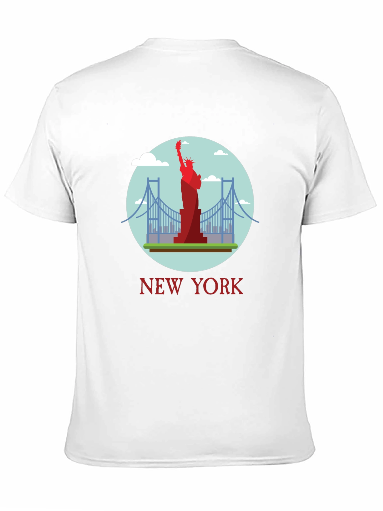 New York Statue of Liberty Graphic T-Shirt