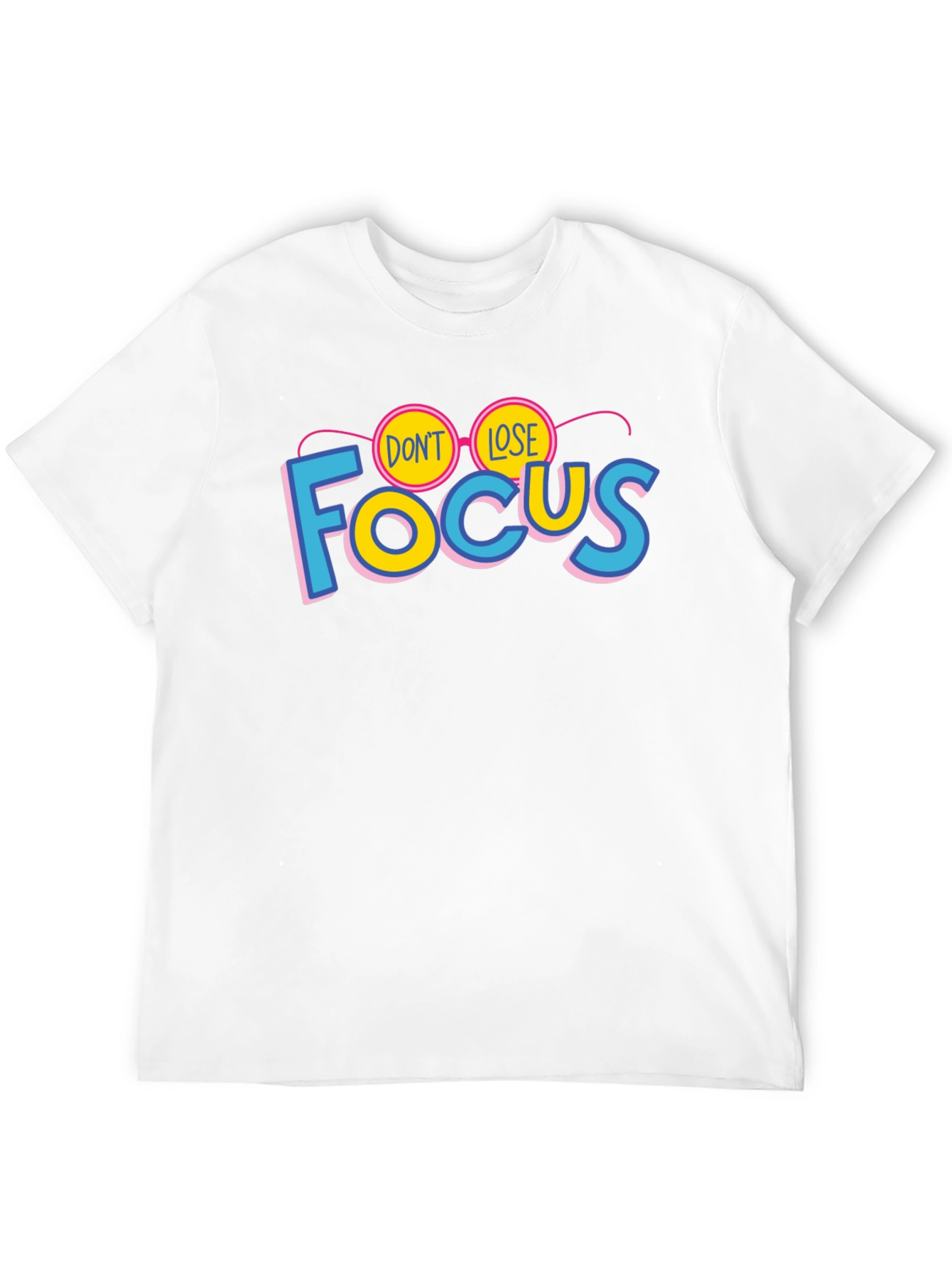 Dont Lose Focus Graphic Tee - Mens Black T-Shirt