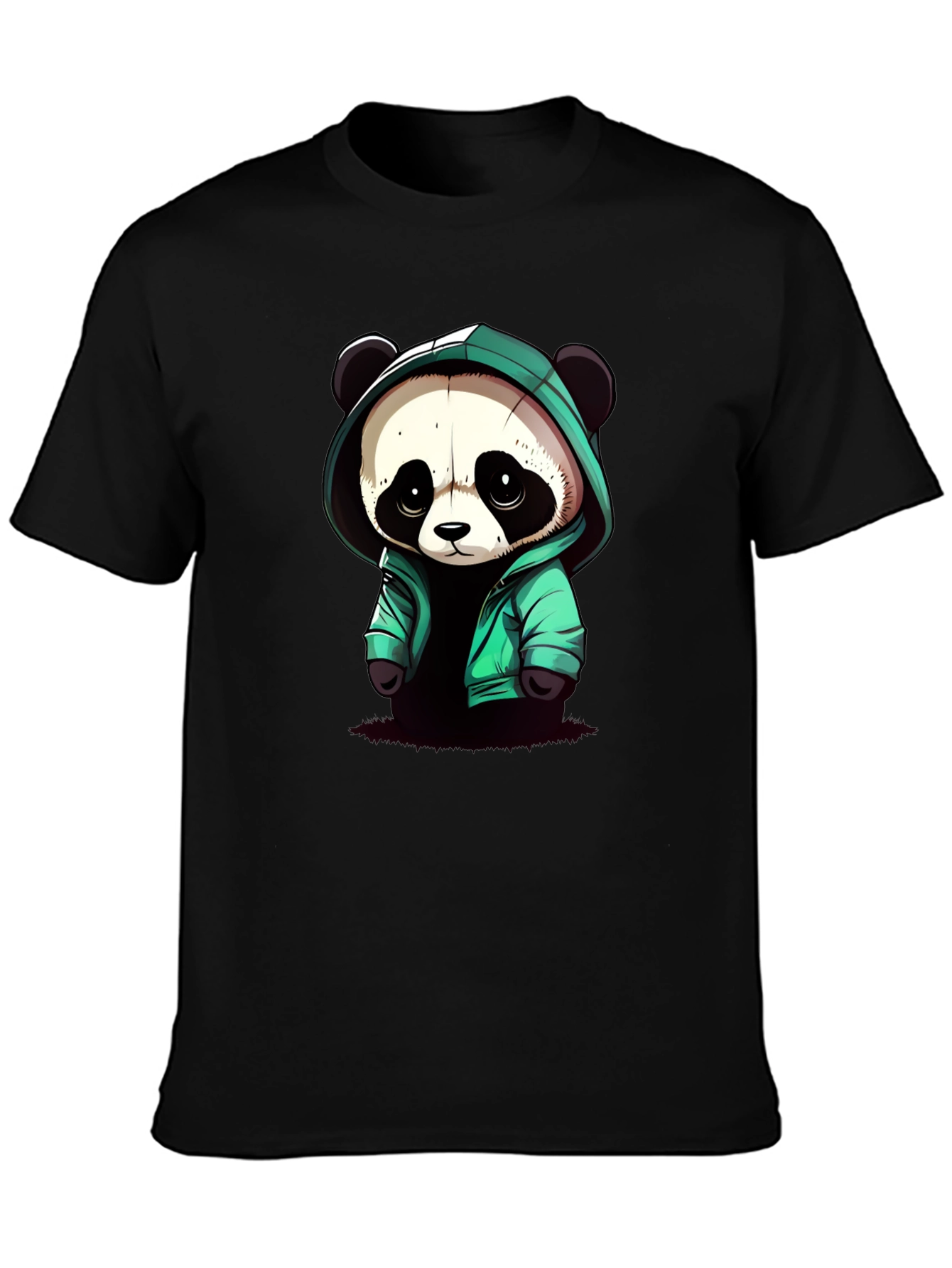 Panda Graphic Tee - Cool Cartoon Style