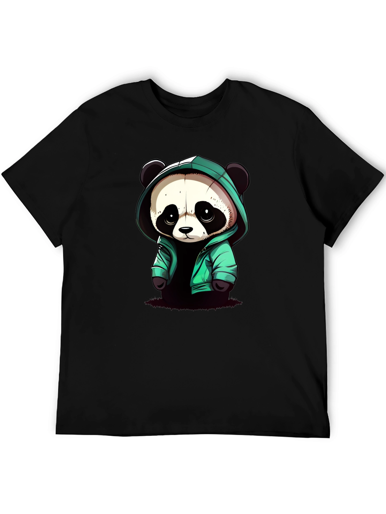 Panda Graphic Tee - Cool Cartoon Style