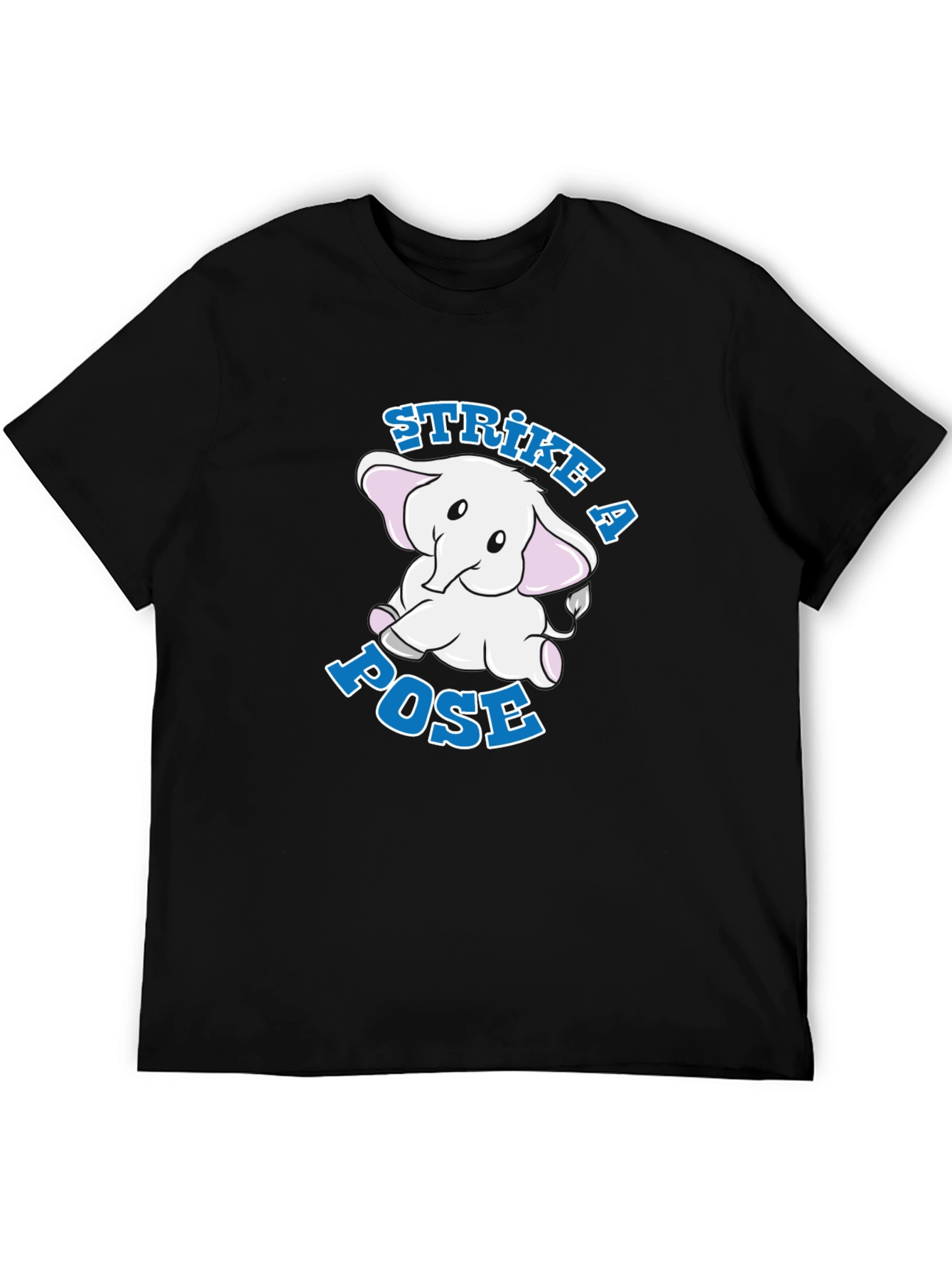 Strike a Pose Elephant Graphic Tee