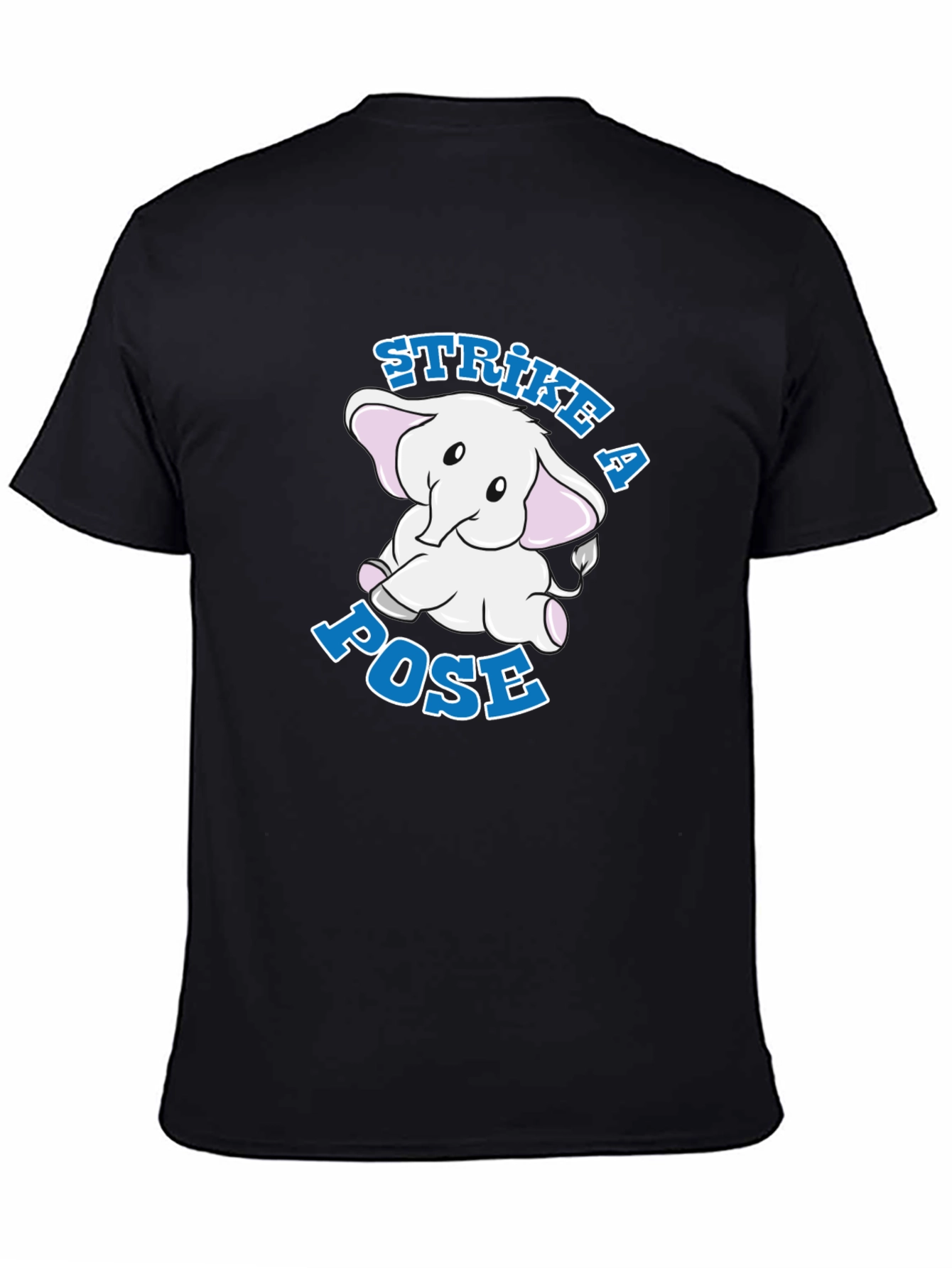 Strike a Pose Elephant Graphic Tee