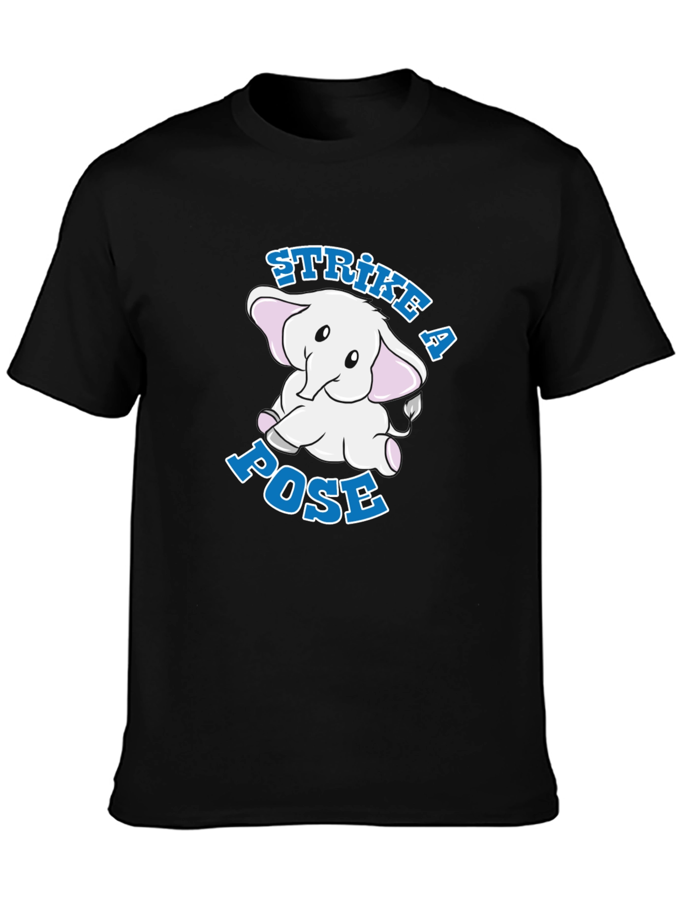 Strike a Pose Elephant Graphic Tee