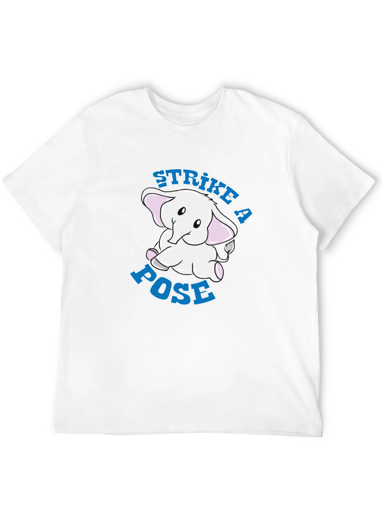 Strike a Pose Elephant Graphic Tee