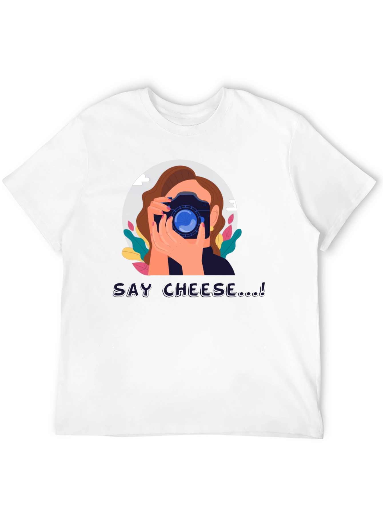 Say Cheese Graphic T-Shirt