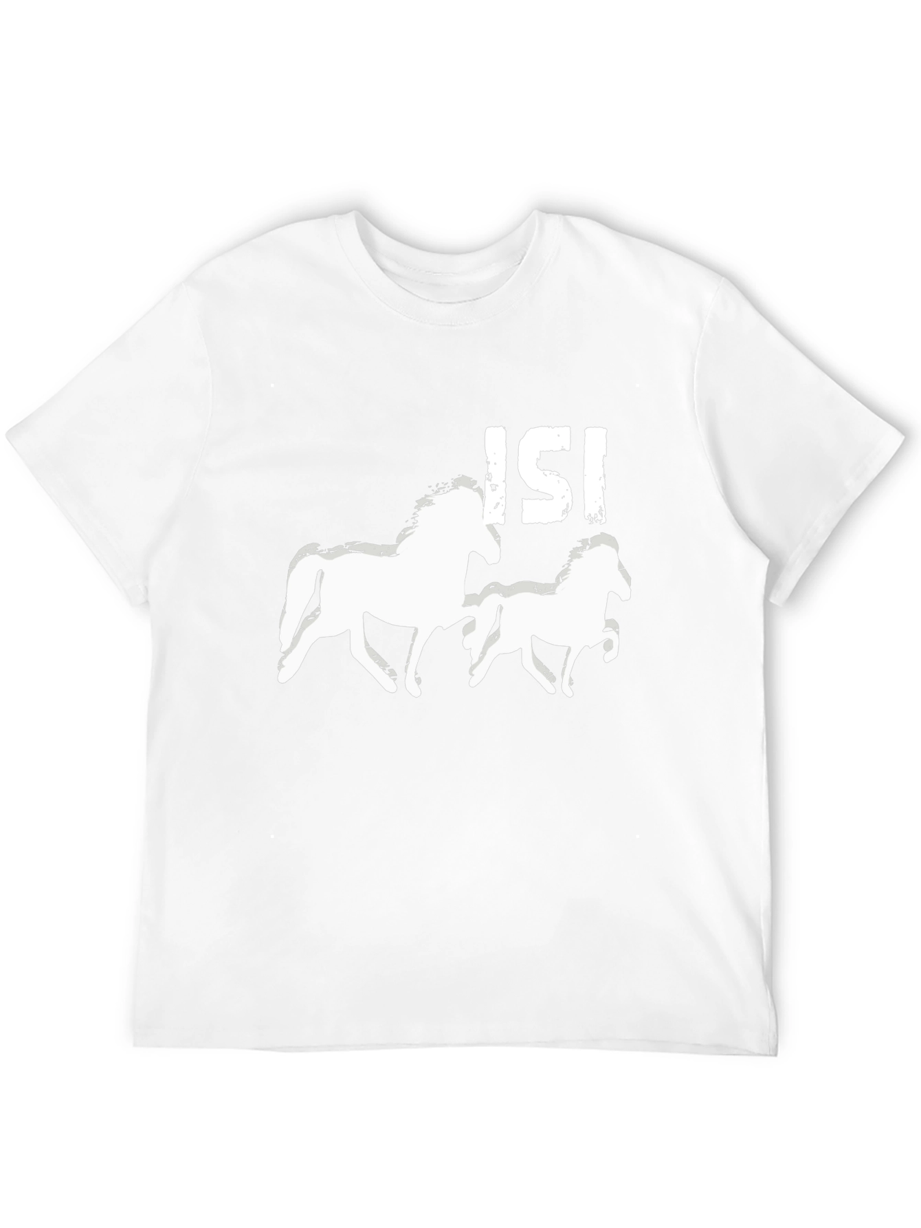 Horse Graphic Tee - Black Unisex T-Shirt