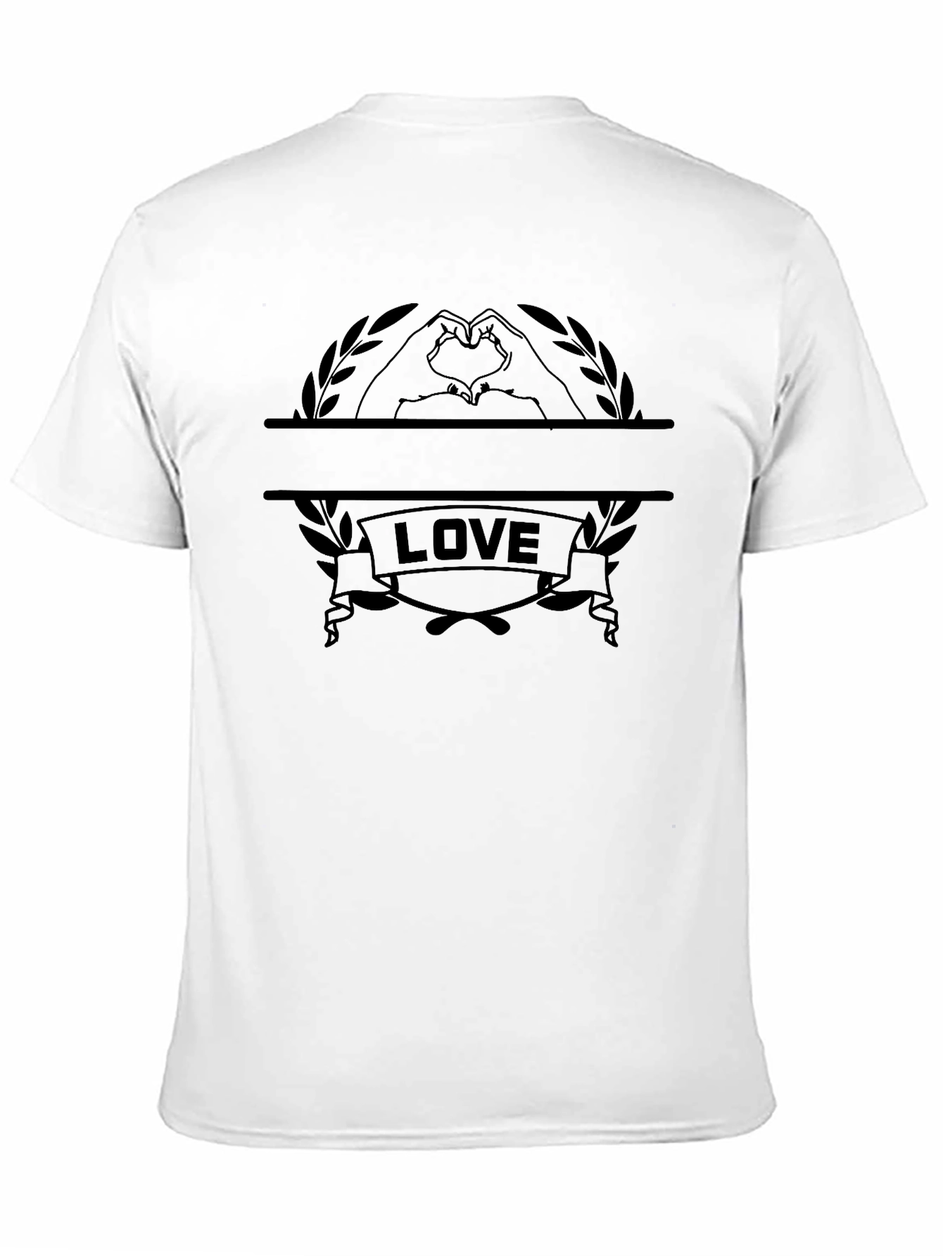 Love Hands Graphic T-Shirt - Stylish Design