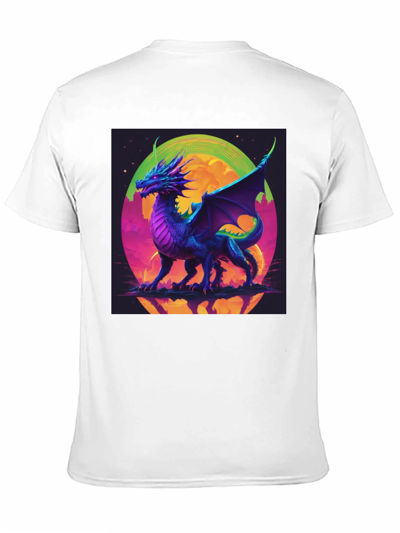 Dragon Graphic Tee - Fantasy Art T-Shirt