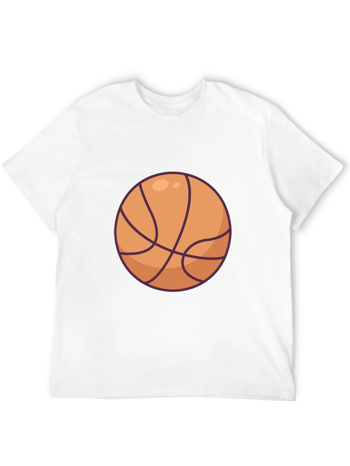 Basketball Graphic Black T-Shirt