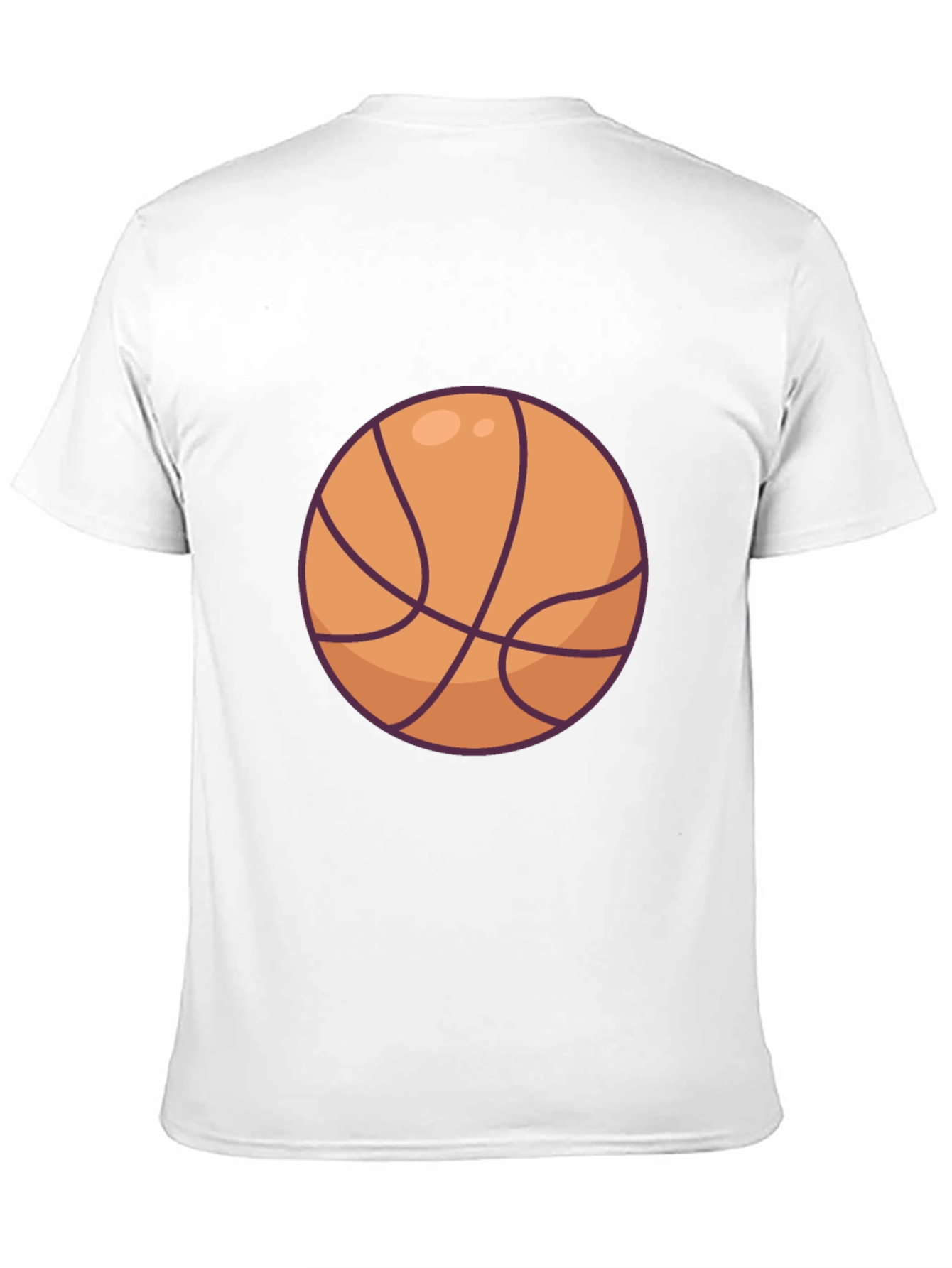 Basketball Graphic Black T-Shirt