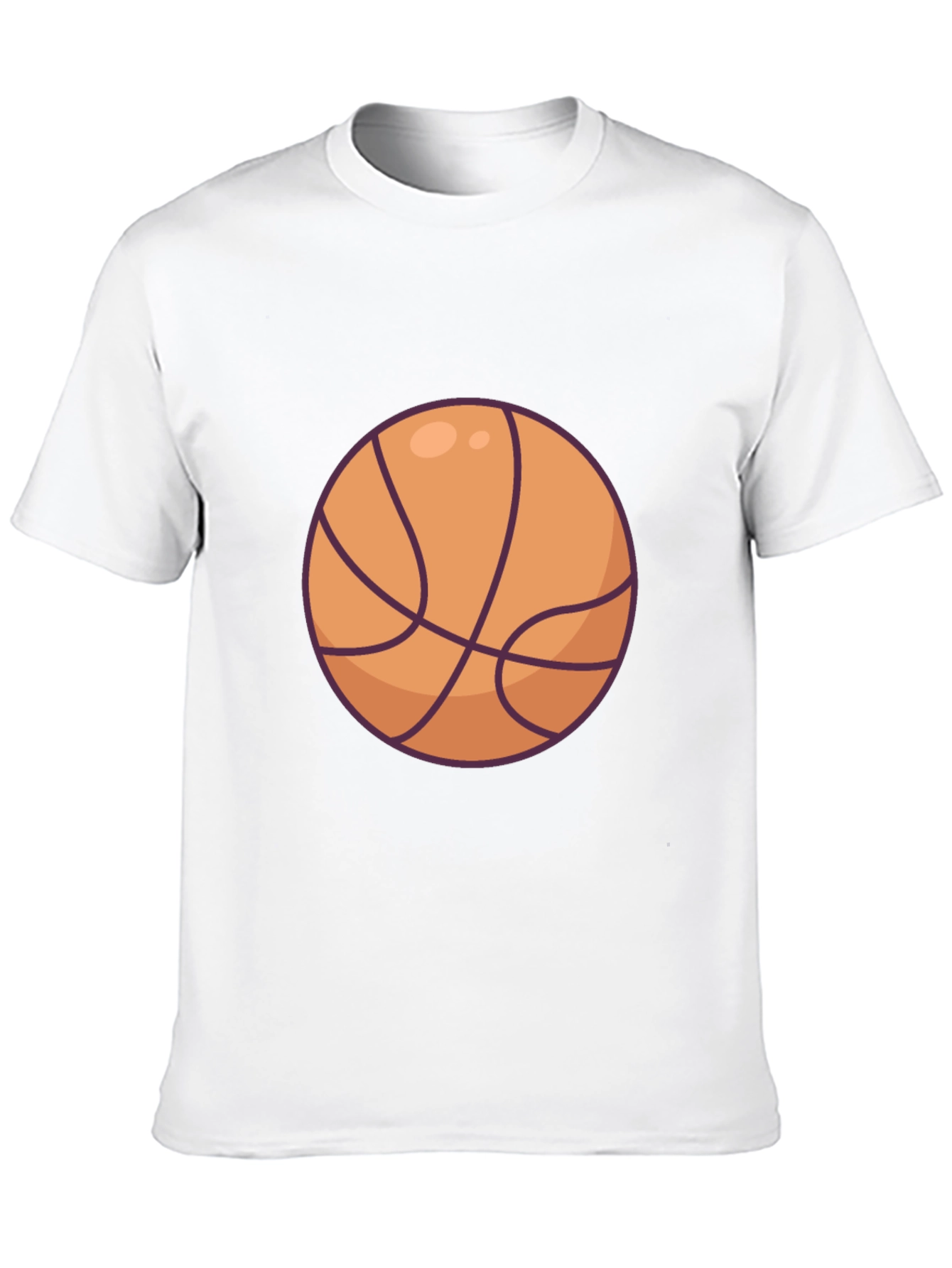 Basketball Graphic Black T-Shirt