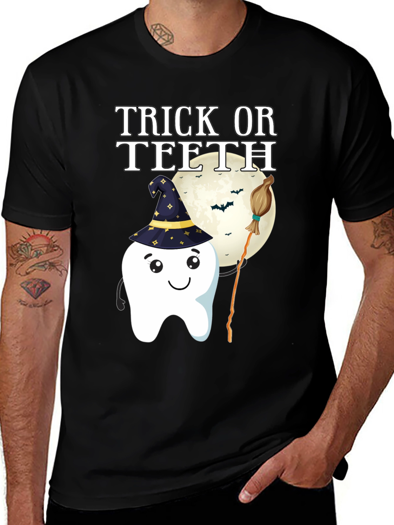 Trick or Teeth Halloween T-Shirt