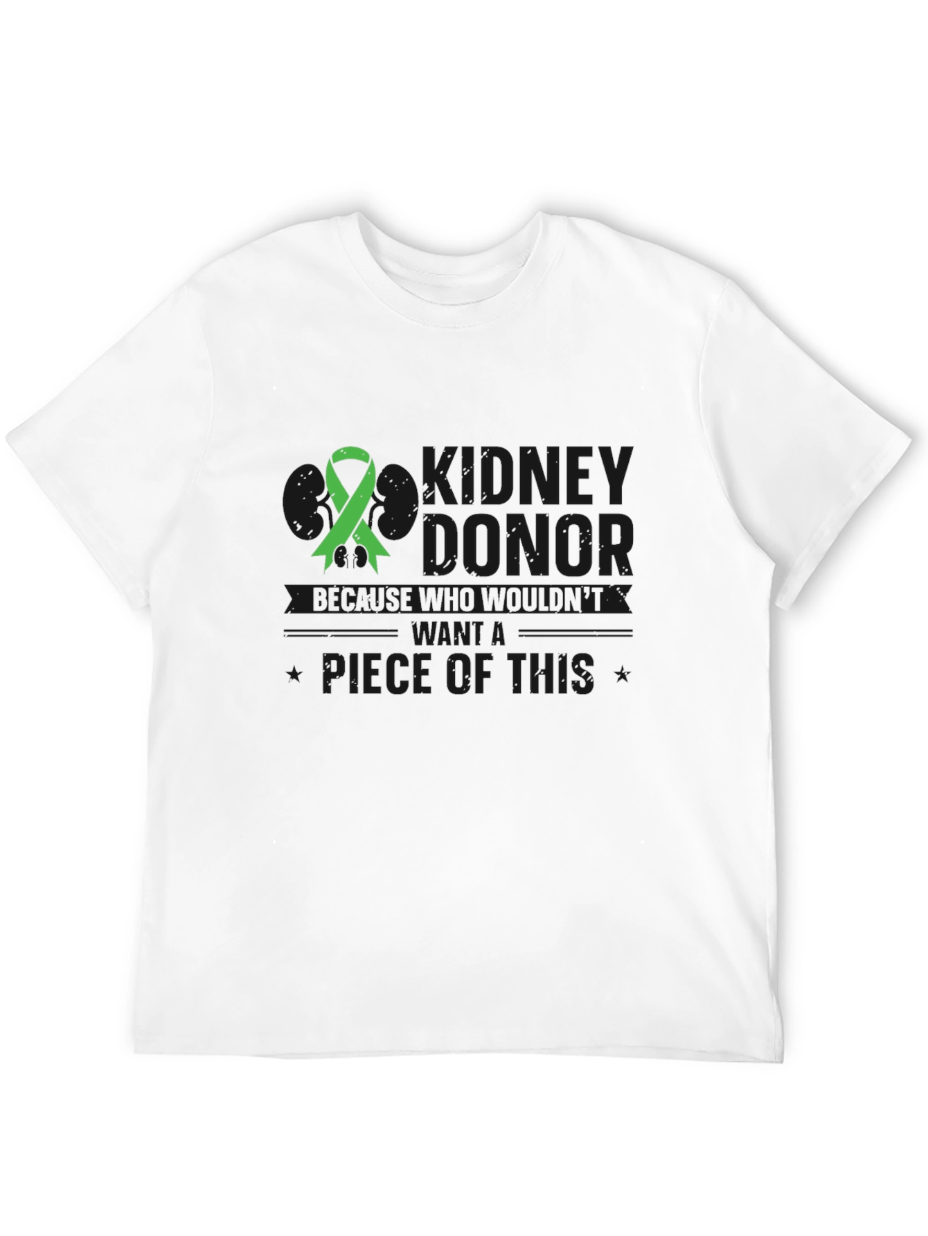 Kidney Donor Awareness Black T-Shirt