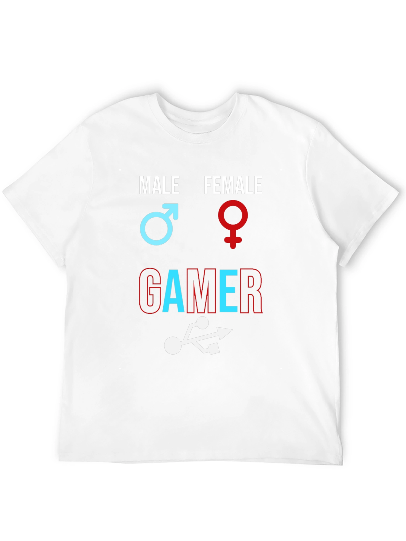 Unisex Gamer T-Shirt - Male Female Gamer Design