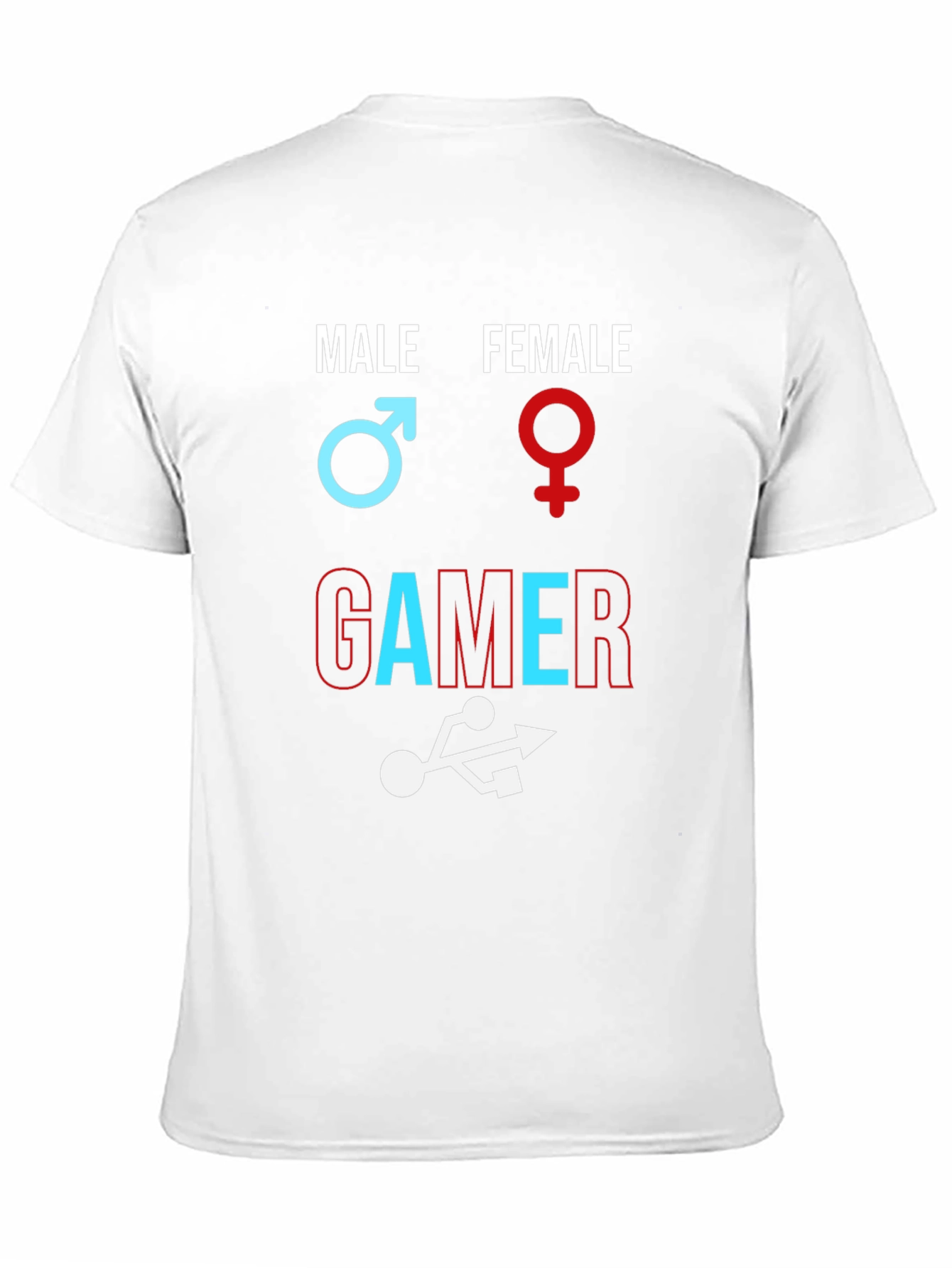 Unisex Gamer T-Shirt - Male Female Gamer Design