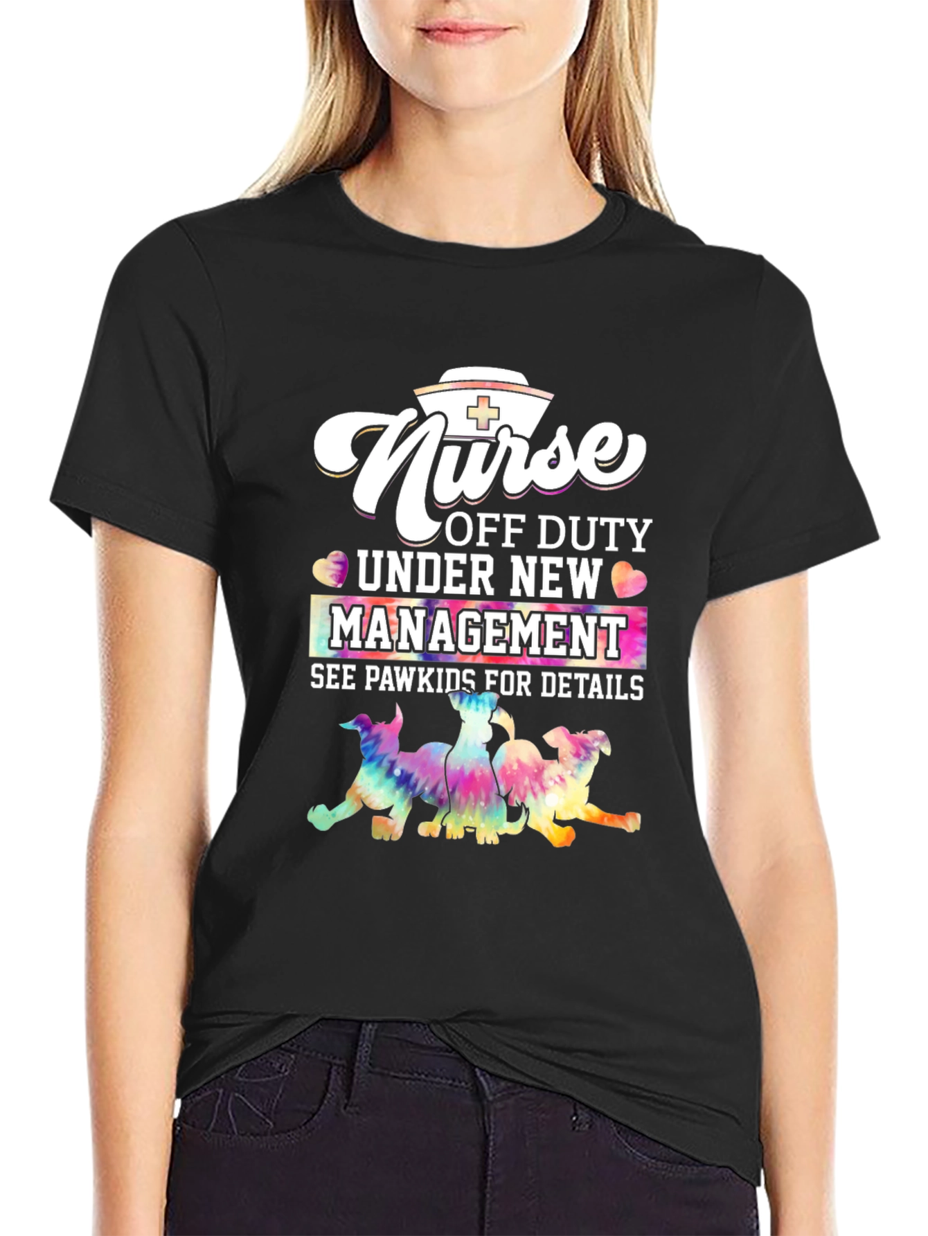 Nurse Off Duty T-Shirt - Paw Kids Management