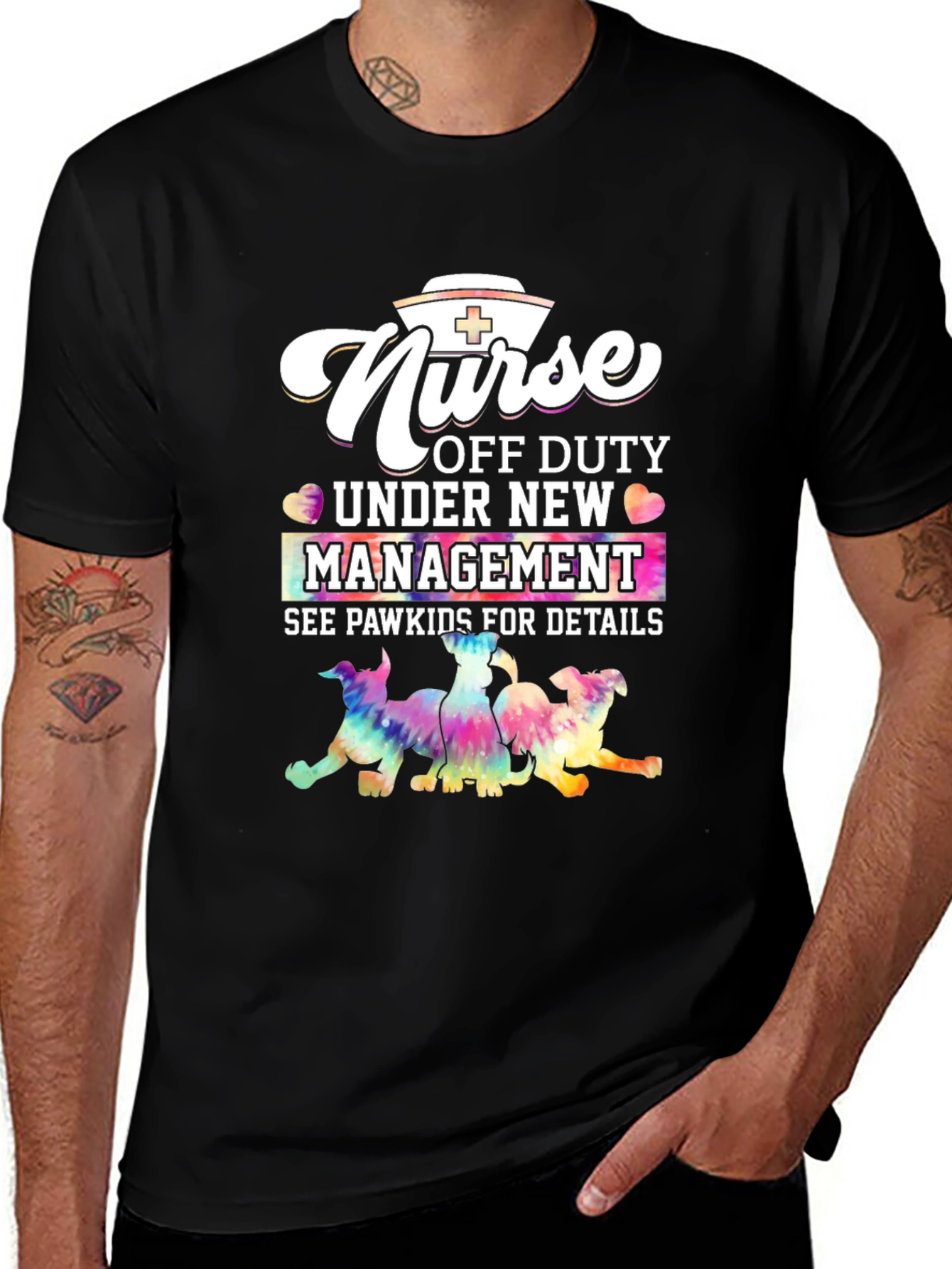 Nurse Off Duty T-Shirt - Paw Kids Management