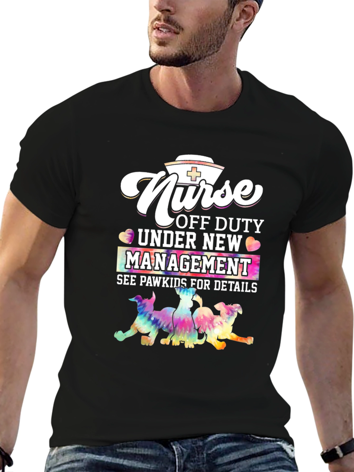 Nurse Off Duty T-Shirt - Paw Kids Management