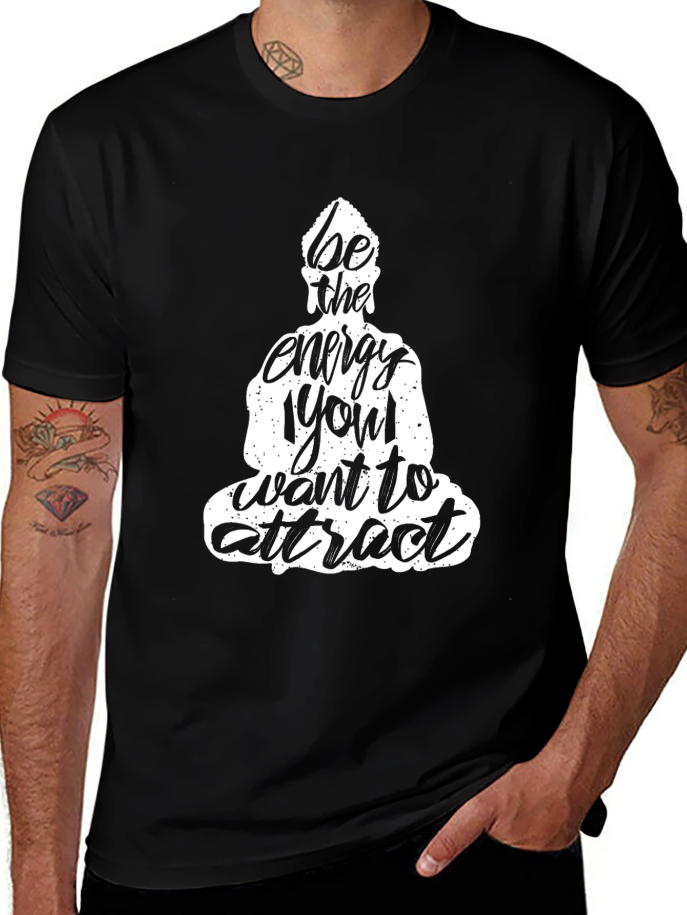 Be the Energy T-Shirt - Buddha Graphic Tee