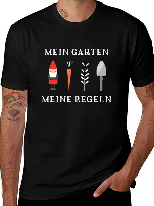 Mein Garten Meine Regeln T-Shirt - Garden Humor Tee