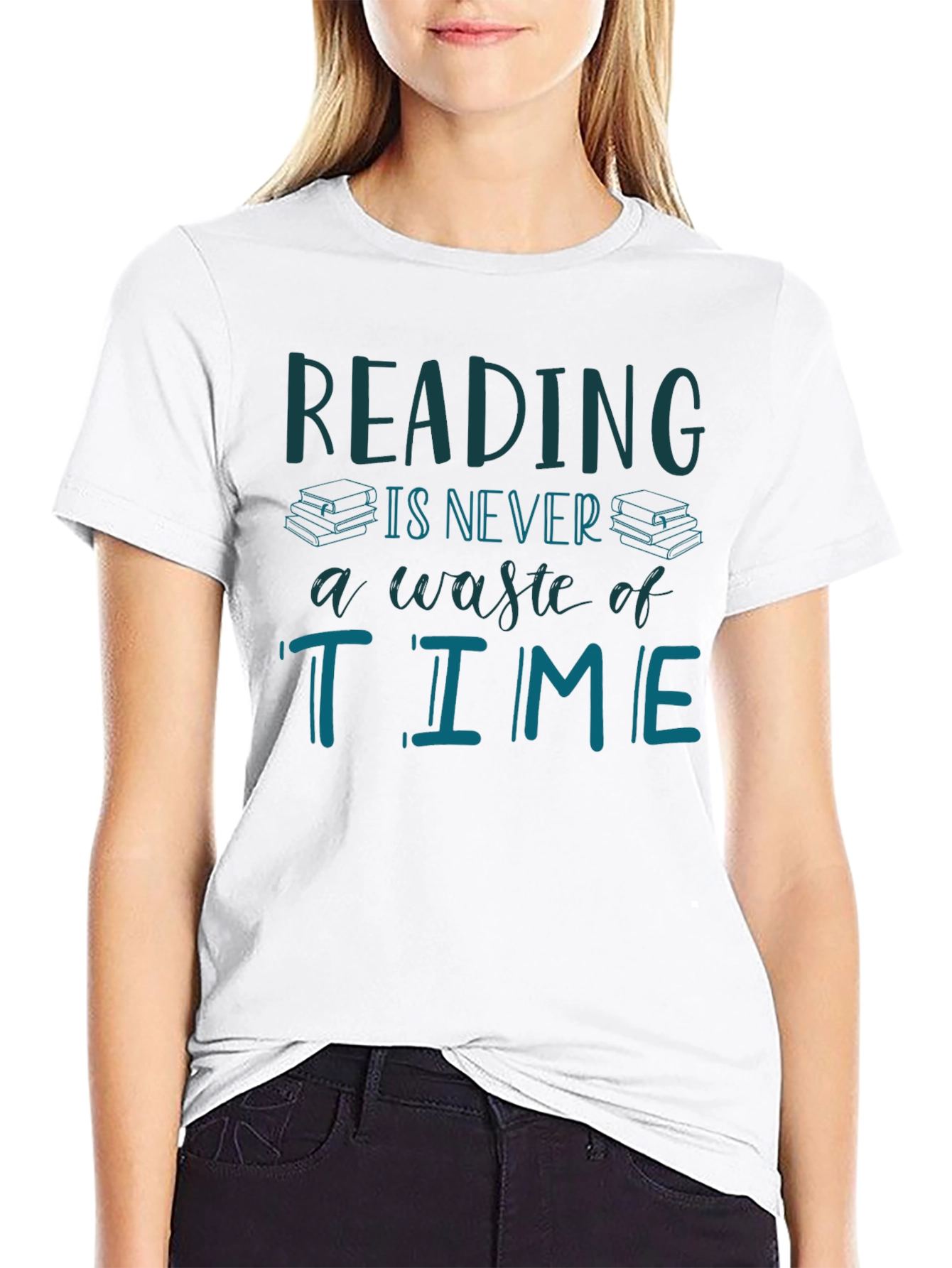 Reading is Never a Waste of Time T-Shirt