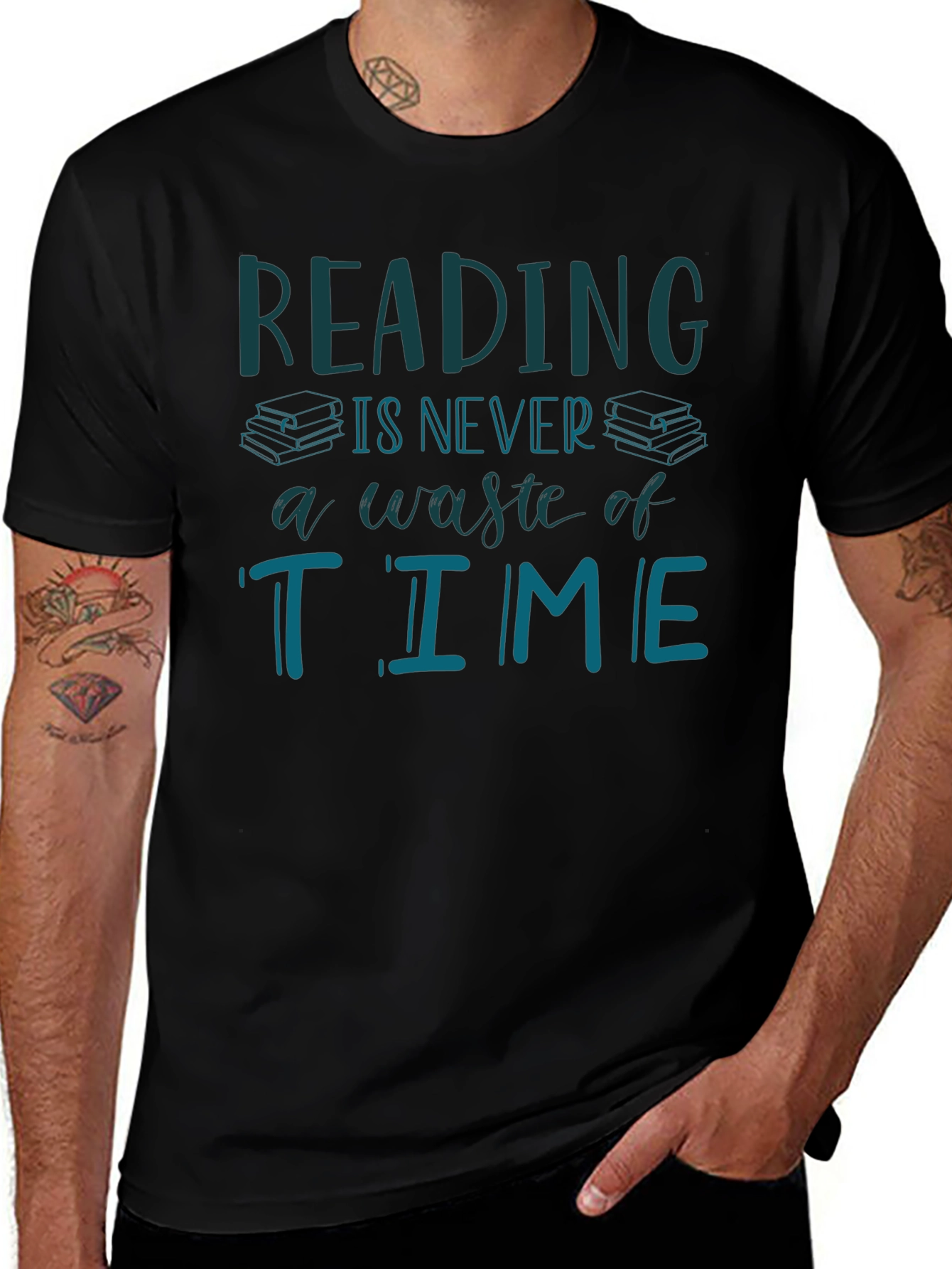 Reading is Never a Waste of Time T-Shirt