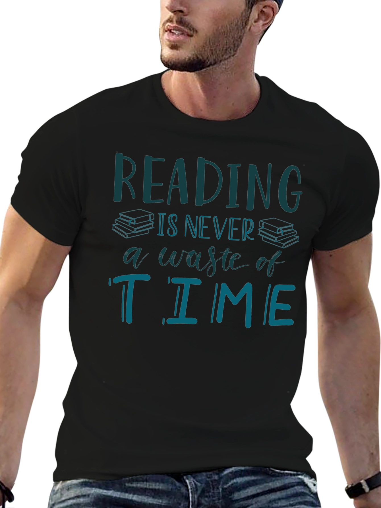 Reading is Never a Waste of Time T-Shirt