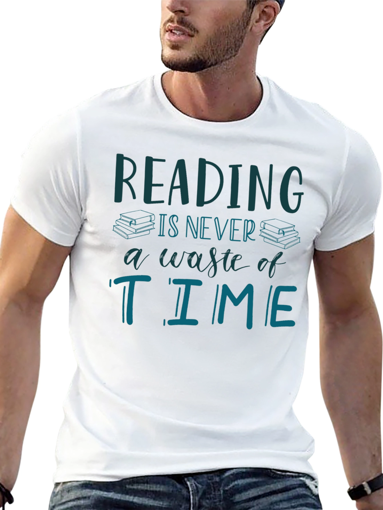 Reading is Never a Waste of Time T-Shirt