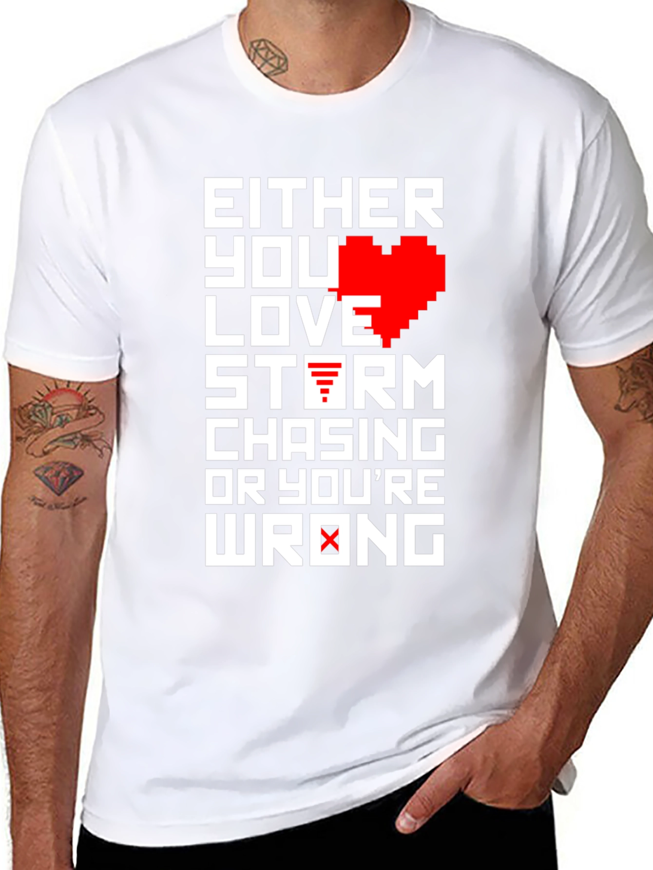 Love Storm Chasing T-Shirt - Funny Weather Tee