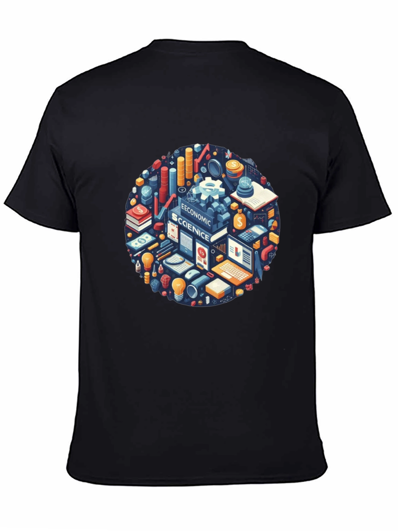Economic Science Graphic Tee - Black