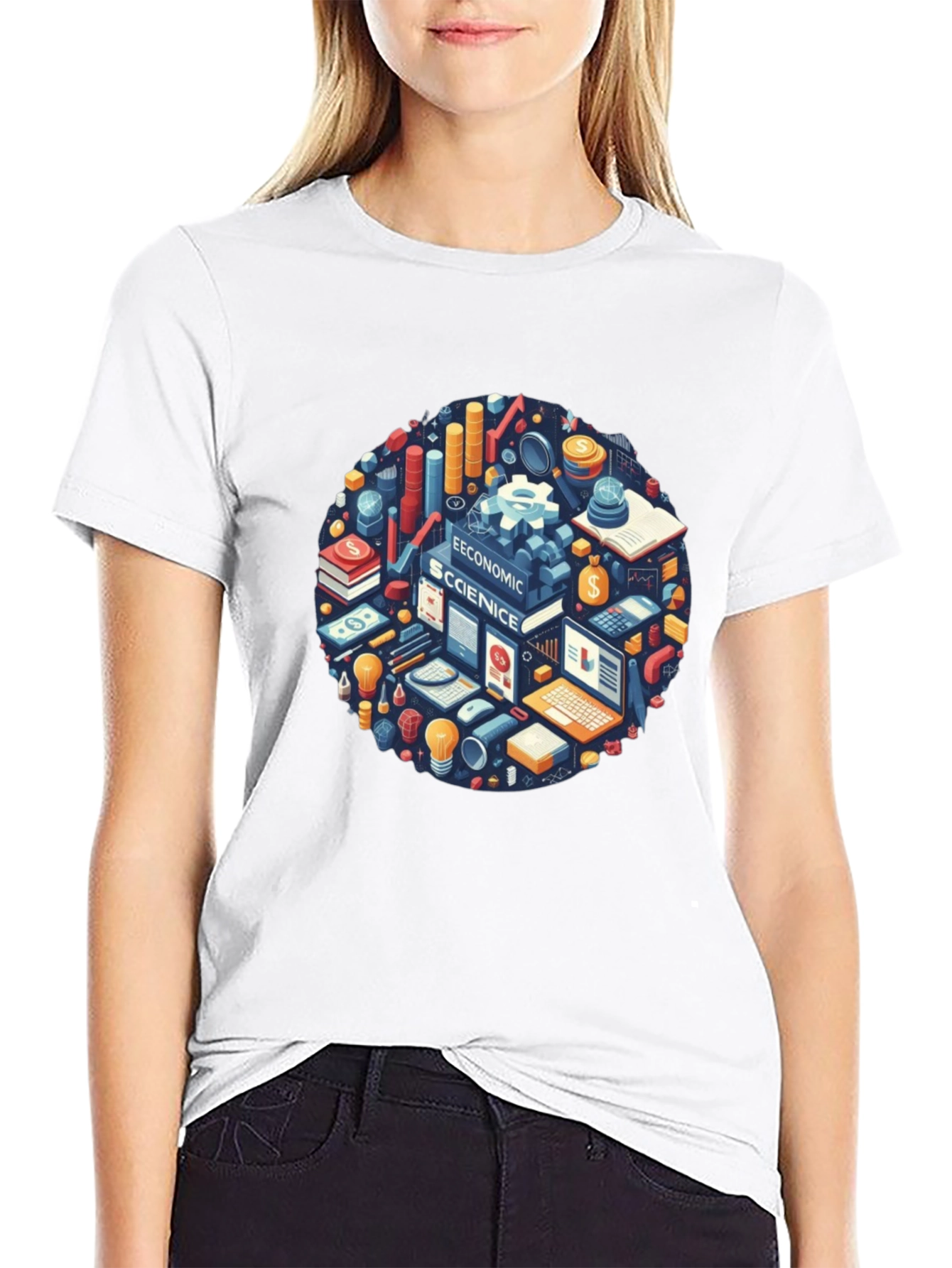 Economic Science Graphic Tee - Black