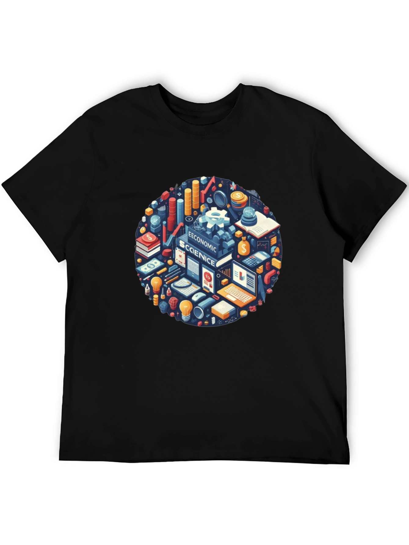 Economic Science Graphic Tee - Black