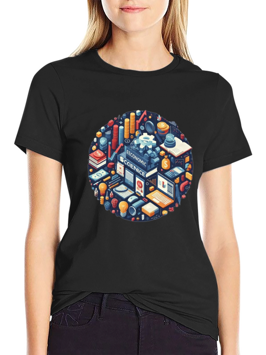 Economic Science Graphic Tee - Black