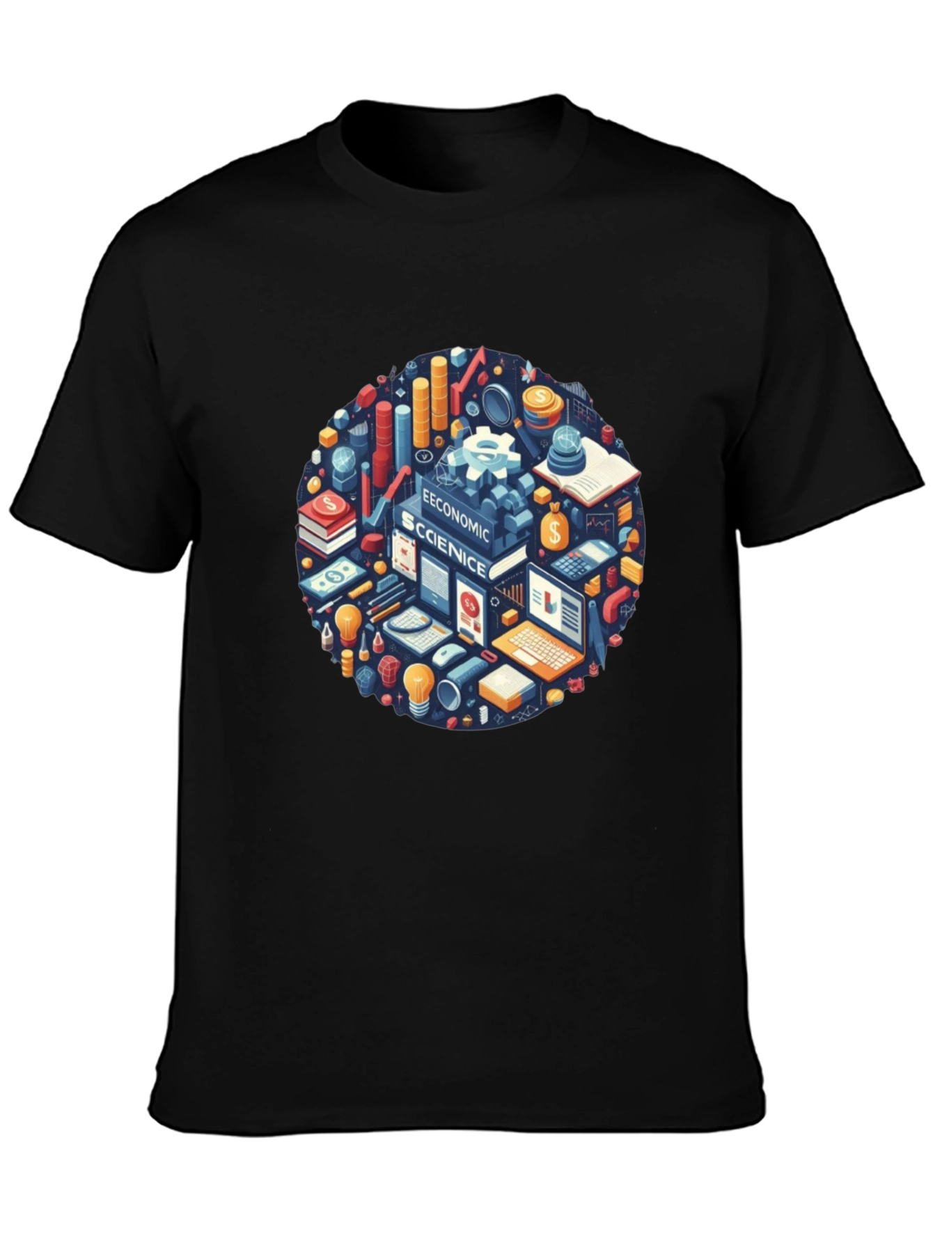 Economic Science Graphic Tee - Black