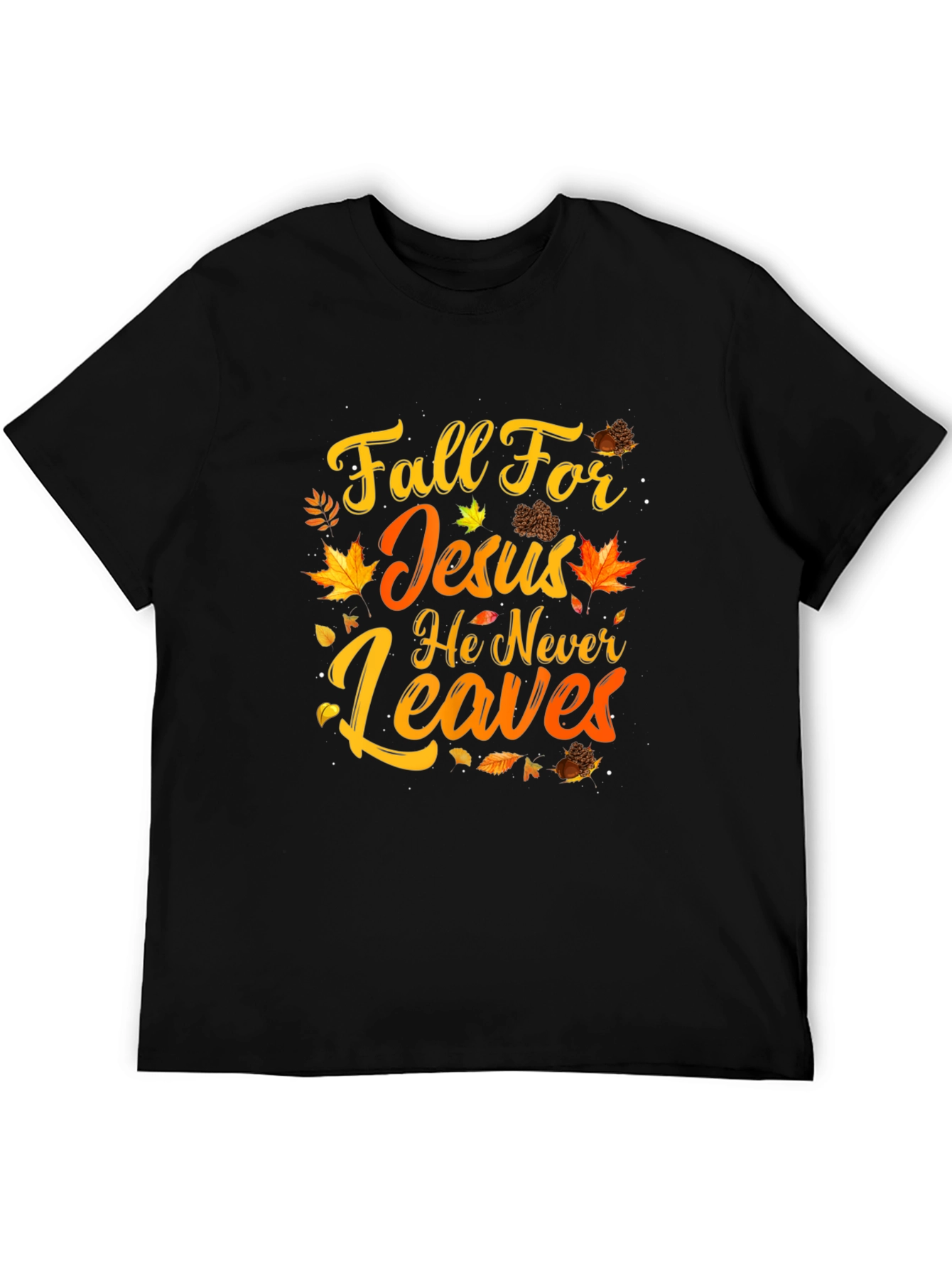 Fall For Jesus Graphic T-Shirt