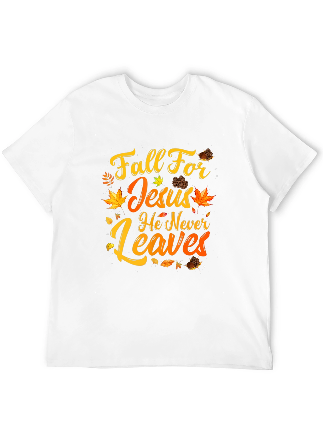 Fall For Jesus Graphic T-Shirt