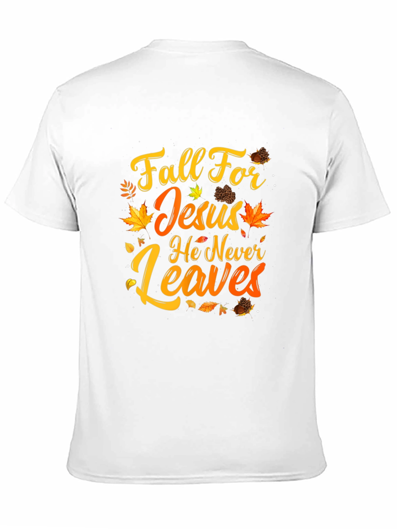 Fall For Jesus Graphic T-Shirt