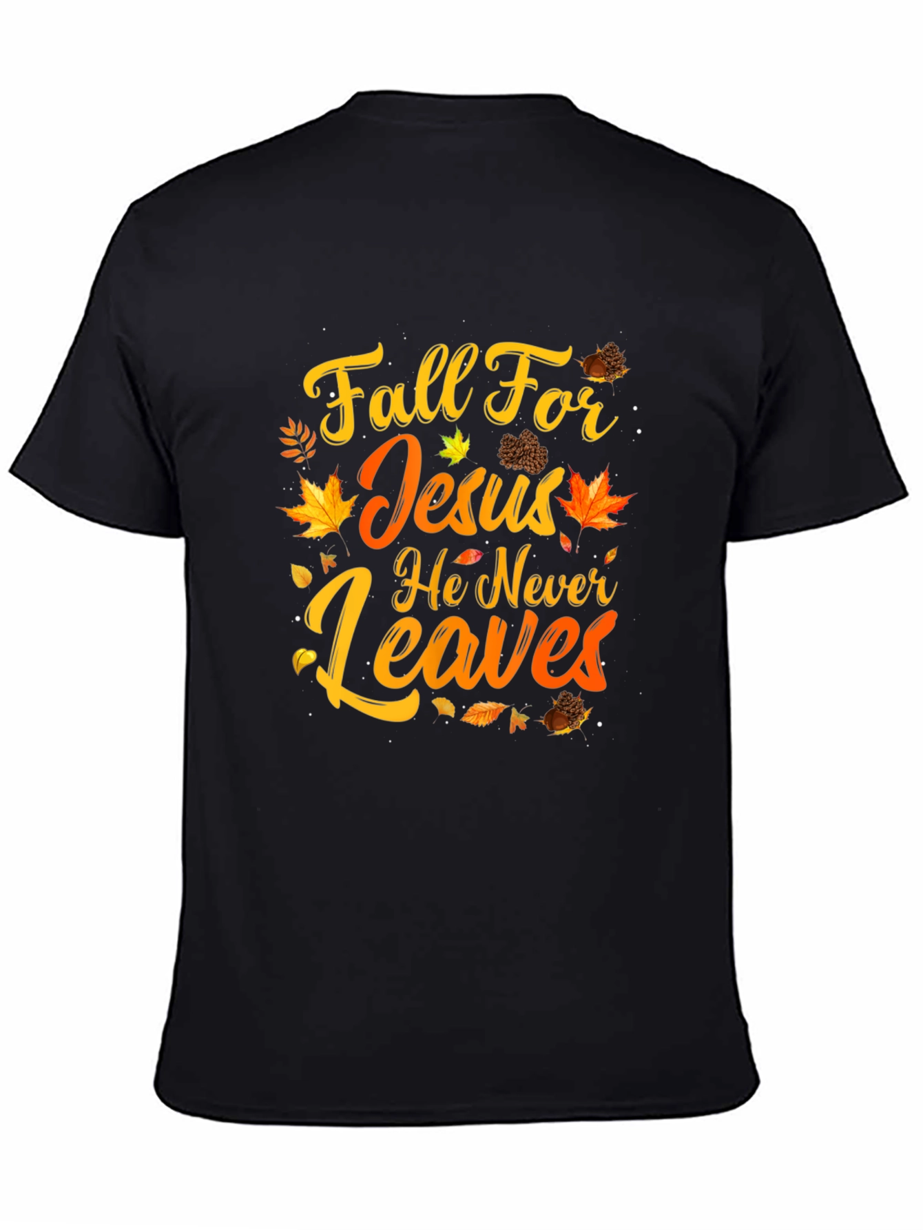 Fall For Jesus Graphic T-Shirt