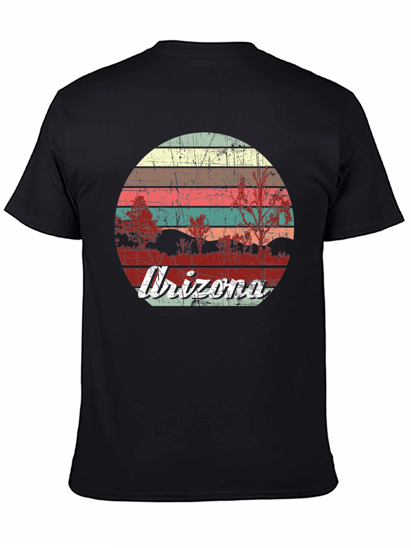 Arizona Retro Graphic Tee - Black